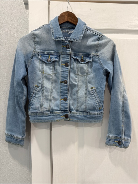 Cat & Jack Other - Cat & Jack Light Blue Girls' Denim Jacket